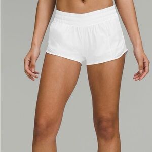 White Lululemon Shorts